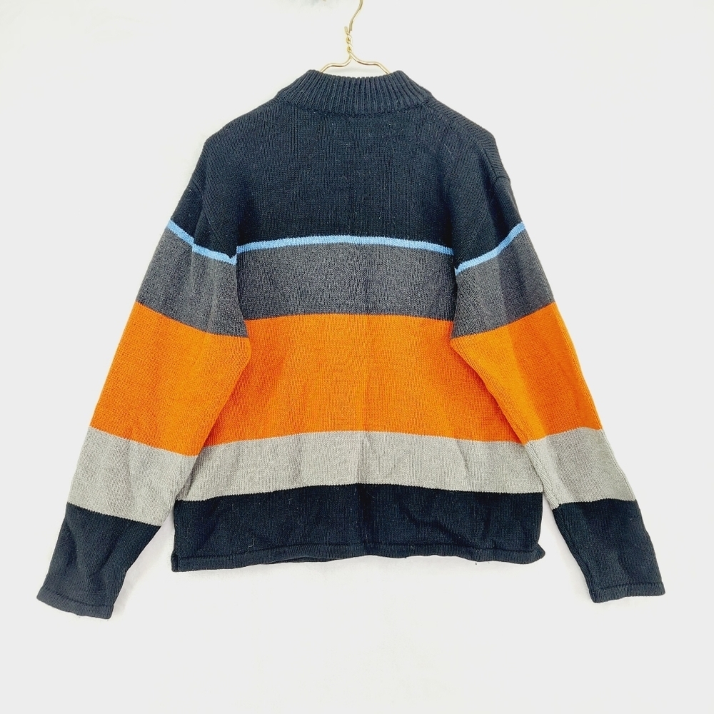 Alex Cannon Striped Sweater Z95 - Picture 4 of 7